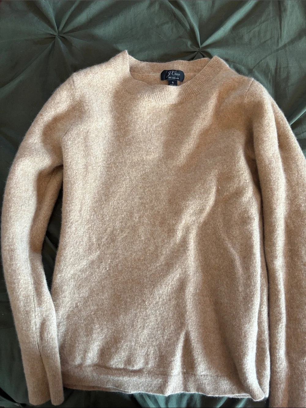 J. Crew Beige Crewneck Sweater